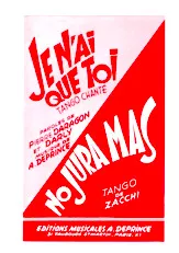 télécharger la partition d'accordéon No jura mas (orchestration) (Tango) au format PDF