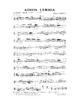 descargar la partitura para acordeón Adios Lerida (Boléro) en formato PDF