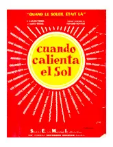 télécharger la partition d'accordéon Quand le soleil était là (Cuando calienta el sol) (Rock Lent) au format PDF