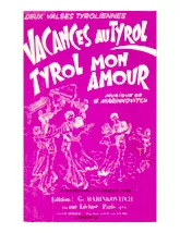 télécharger la partition d'accordéon Tyrol mon amour (Orchestration) (Valse Tyrolienne) au format PDF