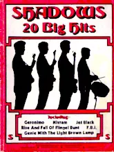 scarica la spartito per fisarmonica The Shadows : 20 big hits in formato PDF