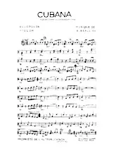 descargar la partitura para acordeón Cubana en formato PDF