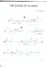 scarica la spartito per fisarmonica The sound of silence in formato PDF