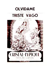 télécharger la partition d'accordéon Olvidame (Tango) au format PDF