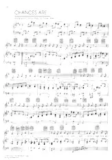 download the accordion score Chances Are in PDF format