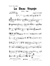 télécharger la partition d'accordéon Le beau voyage (Fox Trot) au format PDF