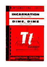 scarica la spartito per fisarmonica Dime Dime (Orchestration) (Tango) in formato PDF