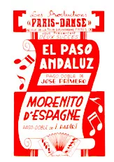 télécharger la partition d'accordéon Morenito d'Espagne (Orchestration) (Paso Doble) au format PDF