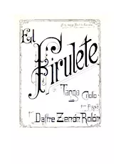 télécharger la partition d'accordéon El Firulete (Tango Criollo) au format PDF