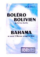 télécharger la partition d'accordéon Boléro Bolivien (Orchestration) au format PDF