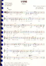 descargar la partitura para acordeón Viens (When) (Twist) en formato PDF