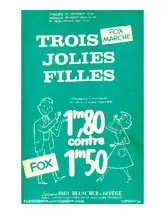 télécharger la partition d'accordéon Trois jolies filles (Orchestration Complète) (Fox Marche) au format PDF