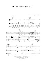 descargar la partitura para acordeón Do ya think I'm sexy (Disco) en formato PDF