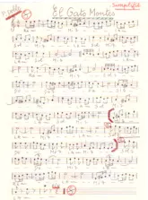 télécharger la partition d'accordéon El Gato Montès (Paso Doble) (Manuscrite Simplifiée) au format PDF
