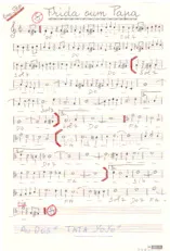 descargar la partitura para acordeón Beer Barrel Polka (One Step) (Manuscrite Simplifiée) en formato PDF