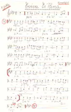 télécharger la partition d'accordéon Eviva España (Paso Doble) (Manuscrite Simplifiée) au format PDF