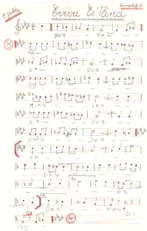 download the accordion score Eviva España (Paso Doble) (Manuscrite Simplifiée) in PDF format