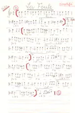 télécharger la partition d'accordéon La Foule (Chant : Edith Piaf) (Valse) (Manuscrite Simplifiée) au format PDF