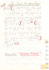download the accordion score Le jour le plus long (Manuscrite Simplifiée) in PDF format