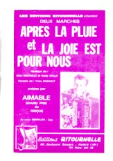 télécharger la partition d'accordéon Aprés la pluie (Orchestration) (Marche) au format PDF