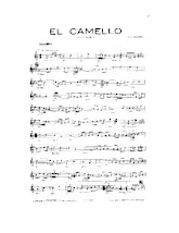 scarica la spartito per fisarmonica El Camello (Paso Doble) in formato PDF