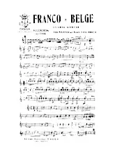 télécharger la partition d'accordéon Franco Belge (Célèbre Marche) au format PDF