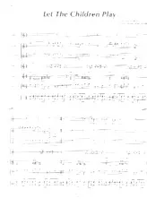 télécharger la partition d'accordéon Let the children play (Orchestration Complète) au format PDF