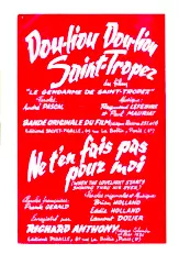 télécharger la partition d'accordéon Dou Liou Dou Liou Saint Tropez (Du film : Le gendarme de Saint-Tropez) (Orchestration) au format PDF