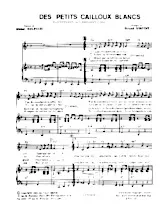 download the accordion score Des petits cailloux blancs in PDF format