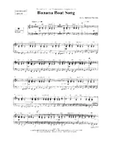télécharger la partition d'accordéon Banana Boat Song (Slow) au format PDF