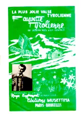 télécharger la partition d'accordéon Fauvette Tyrolienne (Valse) au format PDF