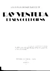 descargar la partitura para acordeón Les 25 plus grands succès de Ray Ventura et ses Collégiens en formato PDF