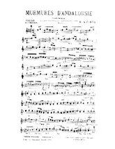 descargar la partitura para acordeón Murmures d'Andalousie (Orchestration) (Paso Doble) en formato PDF
