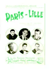 télécharger la partition d'accordéon Paris Lille (Arrangement : Dino Margelli) (Valse) au format PDF