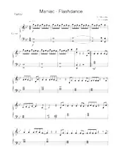 télécharger la partition d'accordéon Maniac (Flashdance) (Clavier) au format PDF