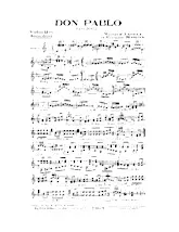 scarica la spartito per fisarmonica Don Pablo (Paso Doble) in formato PDF