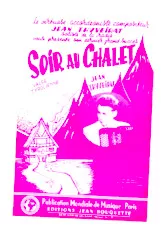 télécharger la partition d'accordéon Soir au chalet (Valse Tyrolienne) au format PDF