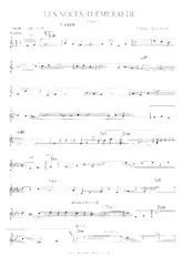 descargar la partitura para acordeón Les noces d'émeraude (Valse) en formato PDF