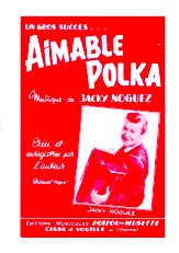 descargar la partitura para acordeón Aimable Polka en formato PDF