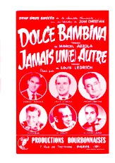 télécharger la partition d'accordéon Dolce Bambina (Orchestration) (Tango Chanté) au format PDF