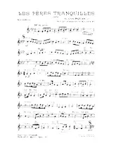 télécharger la partition d'accordéon Les pères tranquilles (Orchestrée par Francis Galifer) (Java) au format PDF