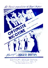 télécharger la partition d'accordéon Optimiste + Nicotine (Java Variations + Valse Fantaisie) au format PDF