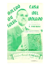 télécharger la partition d'accordéon Casa del Boléro + Boléro du soleil (Orchestration) au format PDF