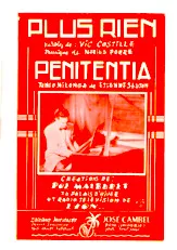 télécharger la partition d'accordéon Penitencia (Pénitence) (Orchestration) (Tango Milonga) au format PDF