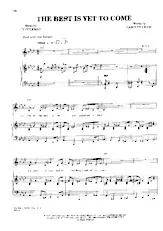 descargar la partitura para acordeón The best is yet to come (Swing) en formato PDF