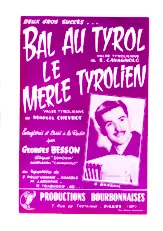 télécharger la partition d'accordéon Le merle Tyrolien (Orchestration) (Valse Tyrolienne) au format PDF
