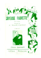 download the accordion score Joyeuse Fauvette (Arrangement : Luss-Bar) (Valse Variation) in PDF format