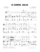 scarica la spartito per fisarmonica Ô Corse jolie (Chant : Tino Rossi) in formato PDF