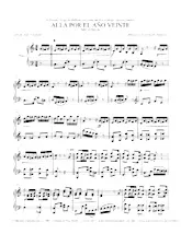 download the accordion score Alla por el año veinte (Milonga) in PDF format