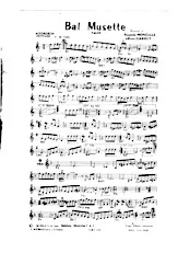 télécharger la partition d'accordéon Bal Musette (Valse) au format PDF